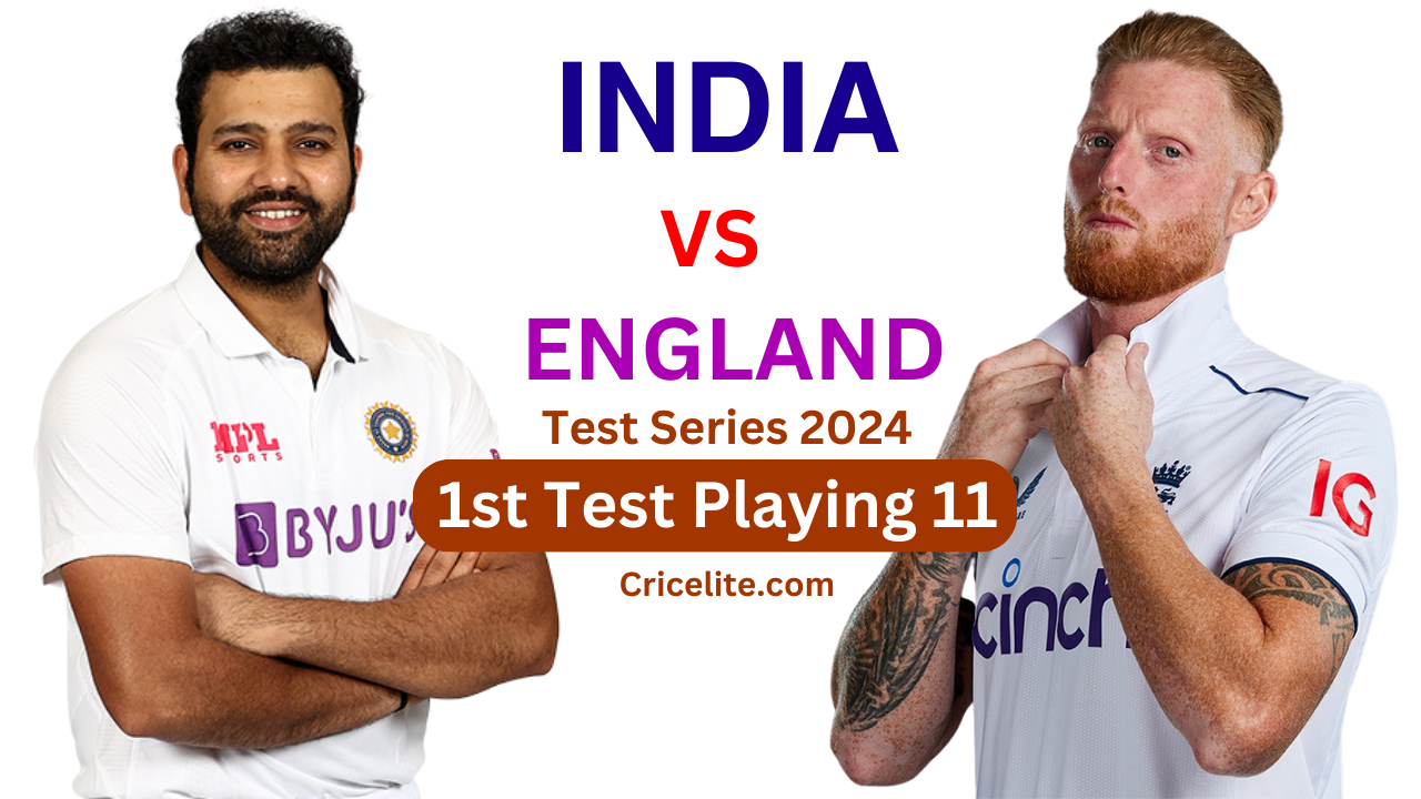 Ind vs Eng 1st Test Playing 11