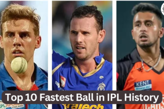 Top 10 Fastest Ball in IPL History